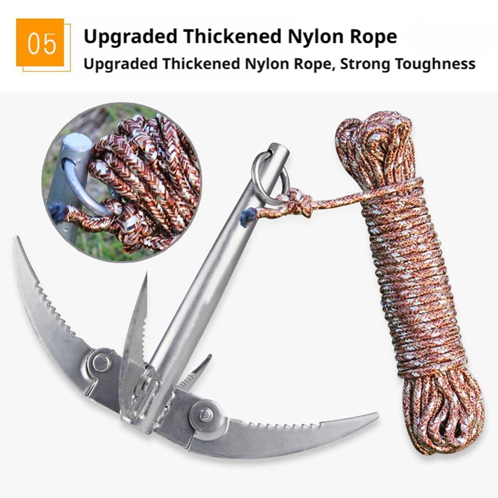Outdoors Grappling Hook Surviv – обзор и цена Fishing Boat Anchor
