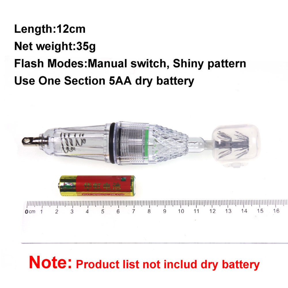 1pc 12cm 17cm 5AA Battery LED  – обзор и цена Fishing Boat Navigation Light