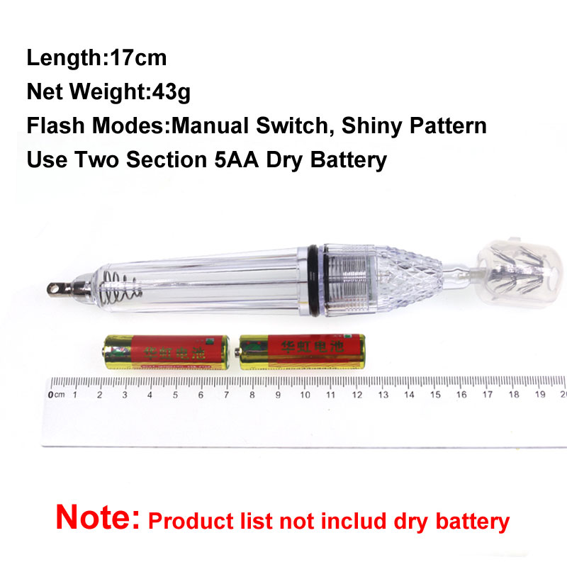 1pc 12cm 17cm 5AA Battery LED  – обзор и цена Fishing Boat Navigation Light