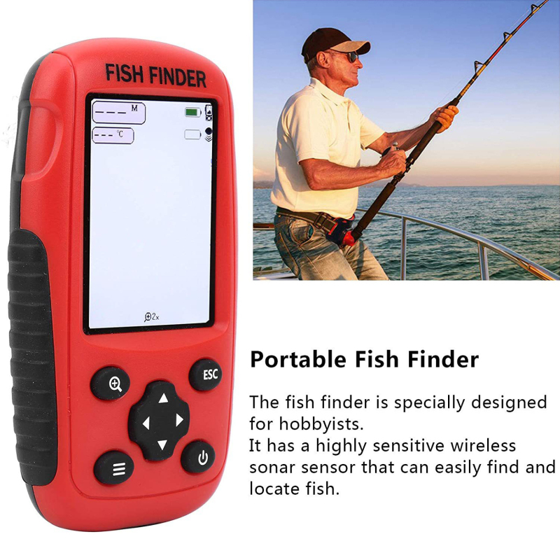 Fish finder wireless Wireless  – обзор и цена Fishing Boat Depth Finder