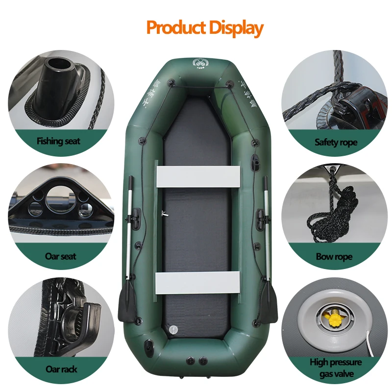 1.75~3.6m Green Fishing Kayak  – обзор и цена Fishing Boat Oar