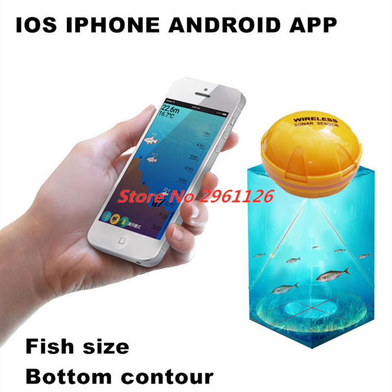 Wireless Fish Finder Portable  – обзор и цена Fishing Boat Depth Finder