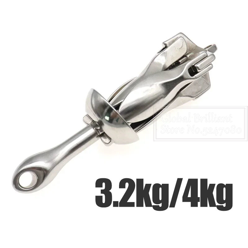 3.2KG/4KG Boat Stainless Steel – обзор и цена Fishing Boat Anchor