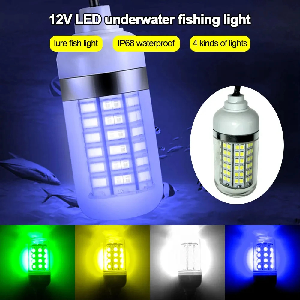 12V Underwater Lamp 15W 108 LE – обзор и цена Fishing Boat Navigation Light