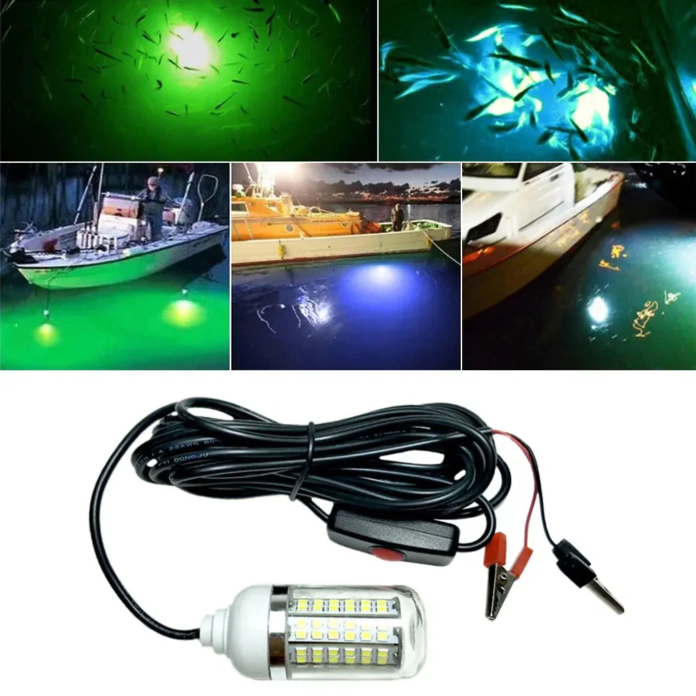12V Underwater Lamp 15W 108 LE – обзор и цена Fishing Boat Navigation Light