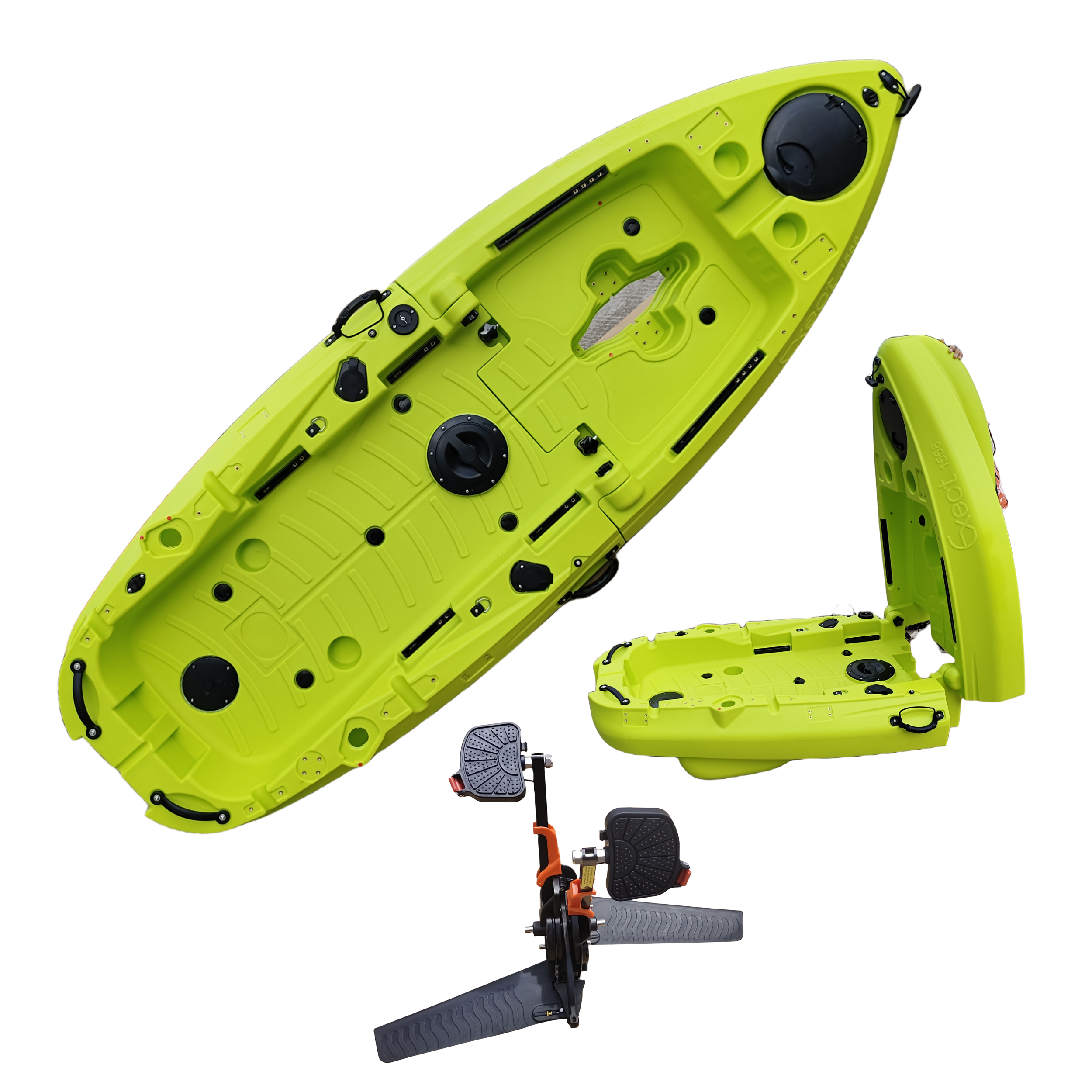 Plastic Kayak Pedal Kayak Fish – обзор и цена Fishing Boat Seat