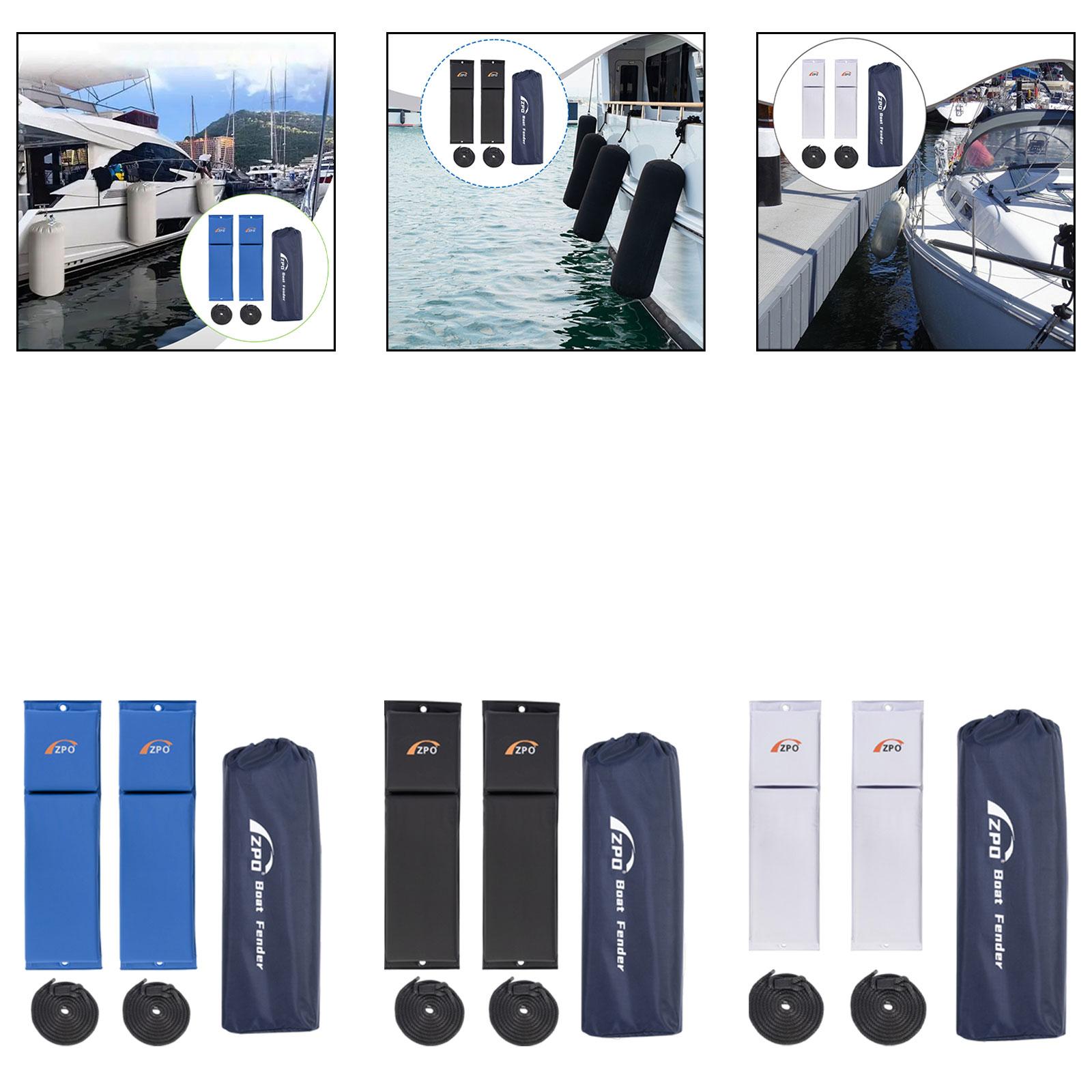 2Pcs Flat Boat Fender with Rop – обзор и цена Fishing Boat Paddle