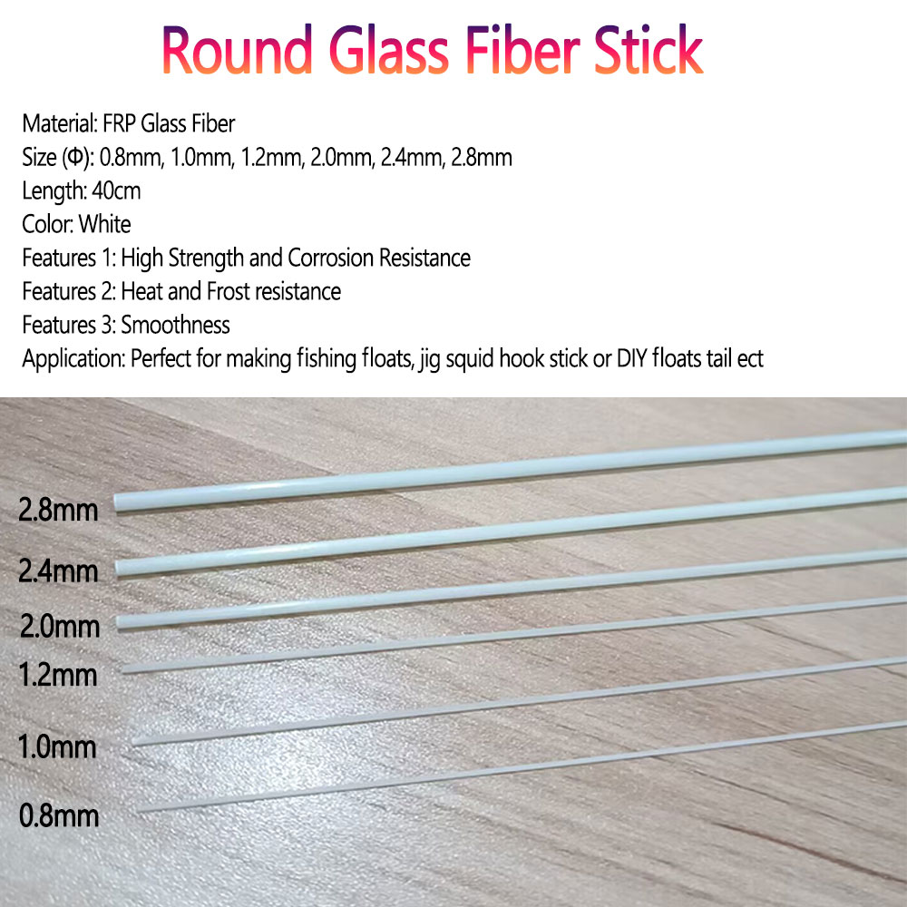 Bimoo 10/20pcs 0.8mm~2.8mm Rou – обзор и цена Fishing Boat Fiberglass