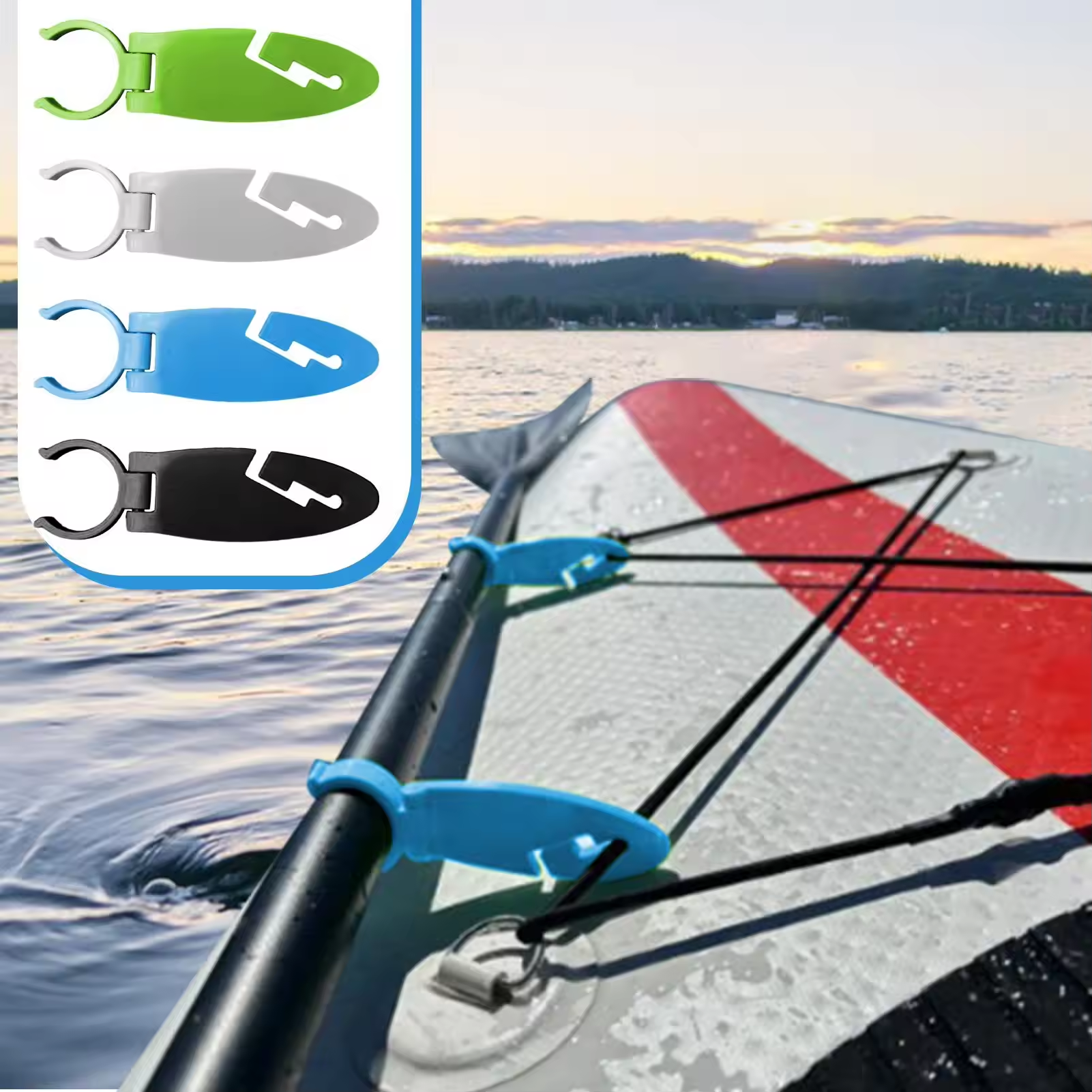 2pcs Stand Up Paddle Board Cli – обзор и цена Fishing Boat Paddle