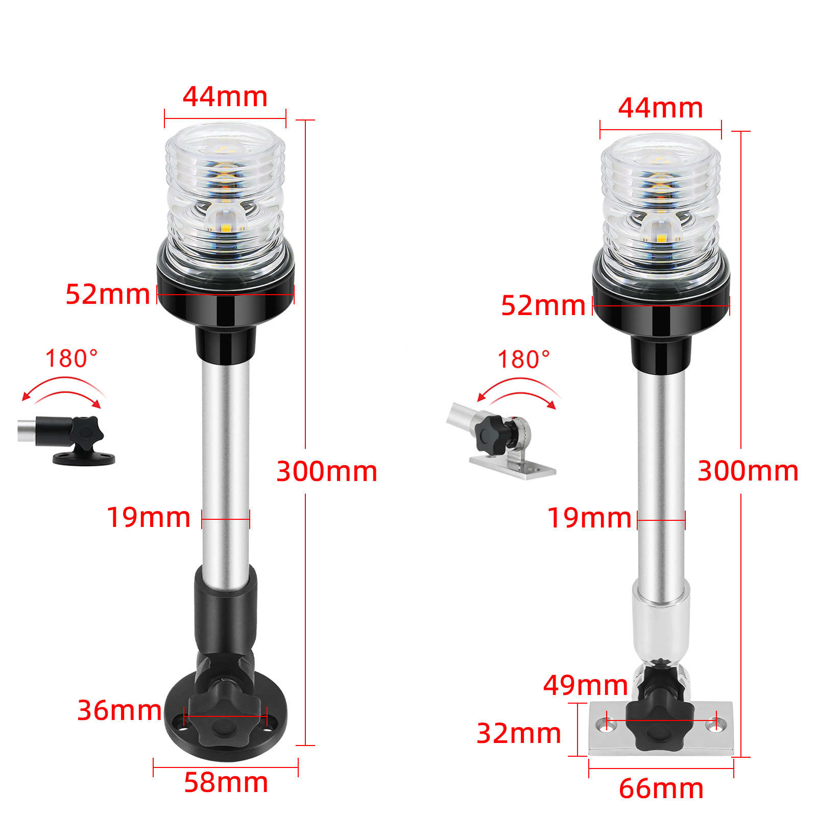 6/12inch LED Fold Yacht Naviga – обзор и цена Fishing Boat Paddle