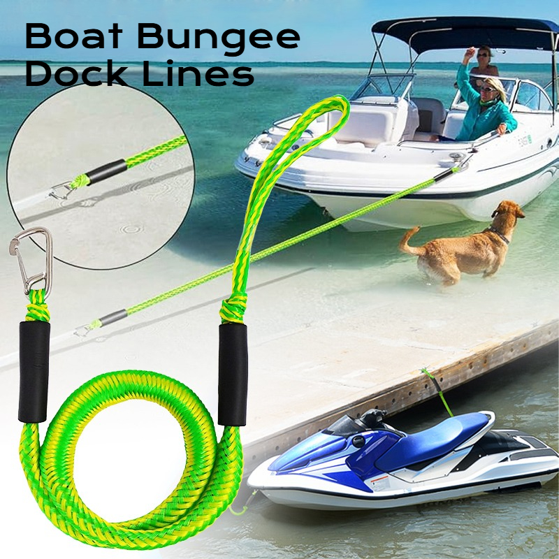 Boat Bungee Dock Line M8 Hook  – обзор и цена Fishing Boat Anchor