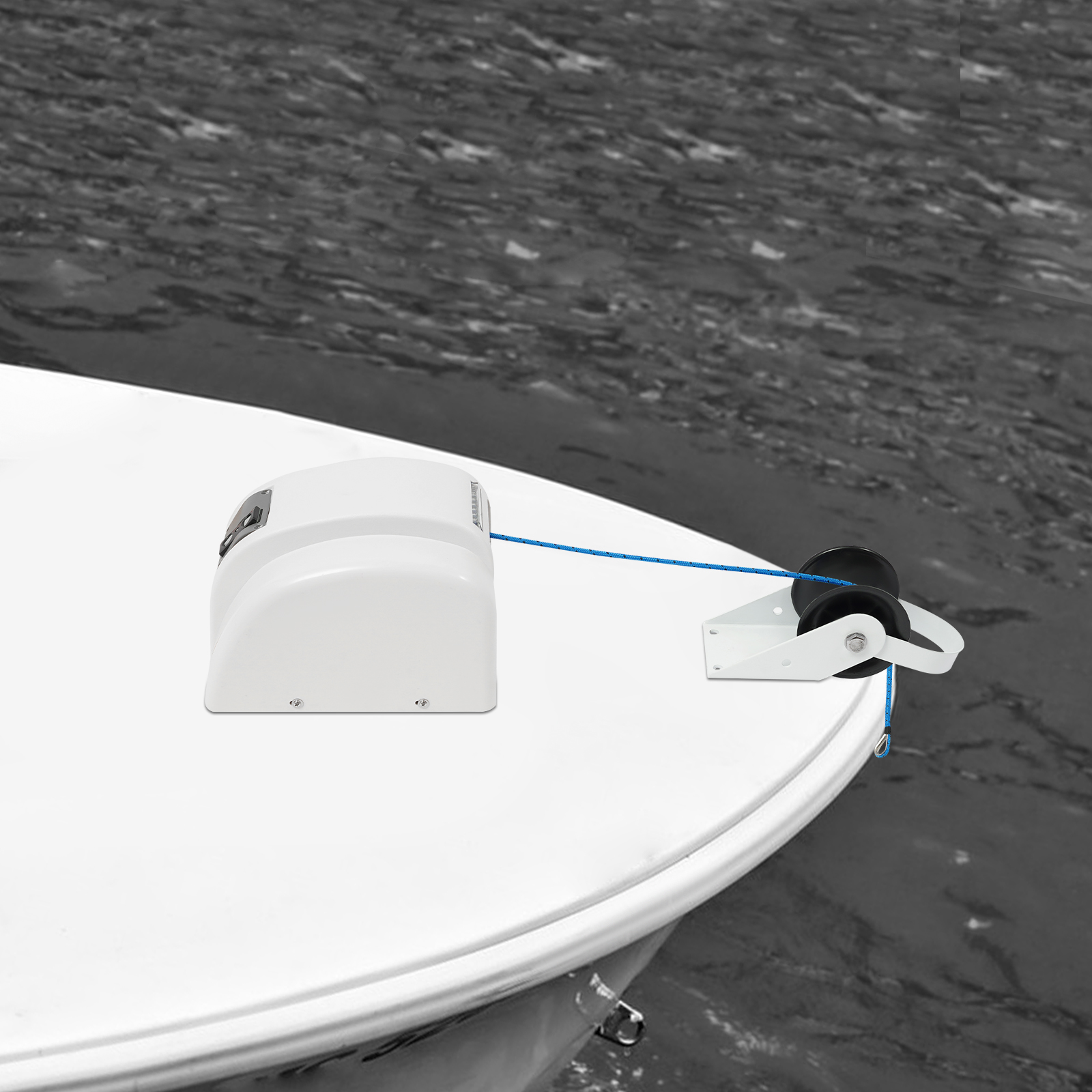 12V Electric Anchor Winch 45LB – обзор и цена Fishing Boat Anchor Winch