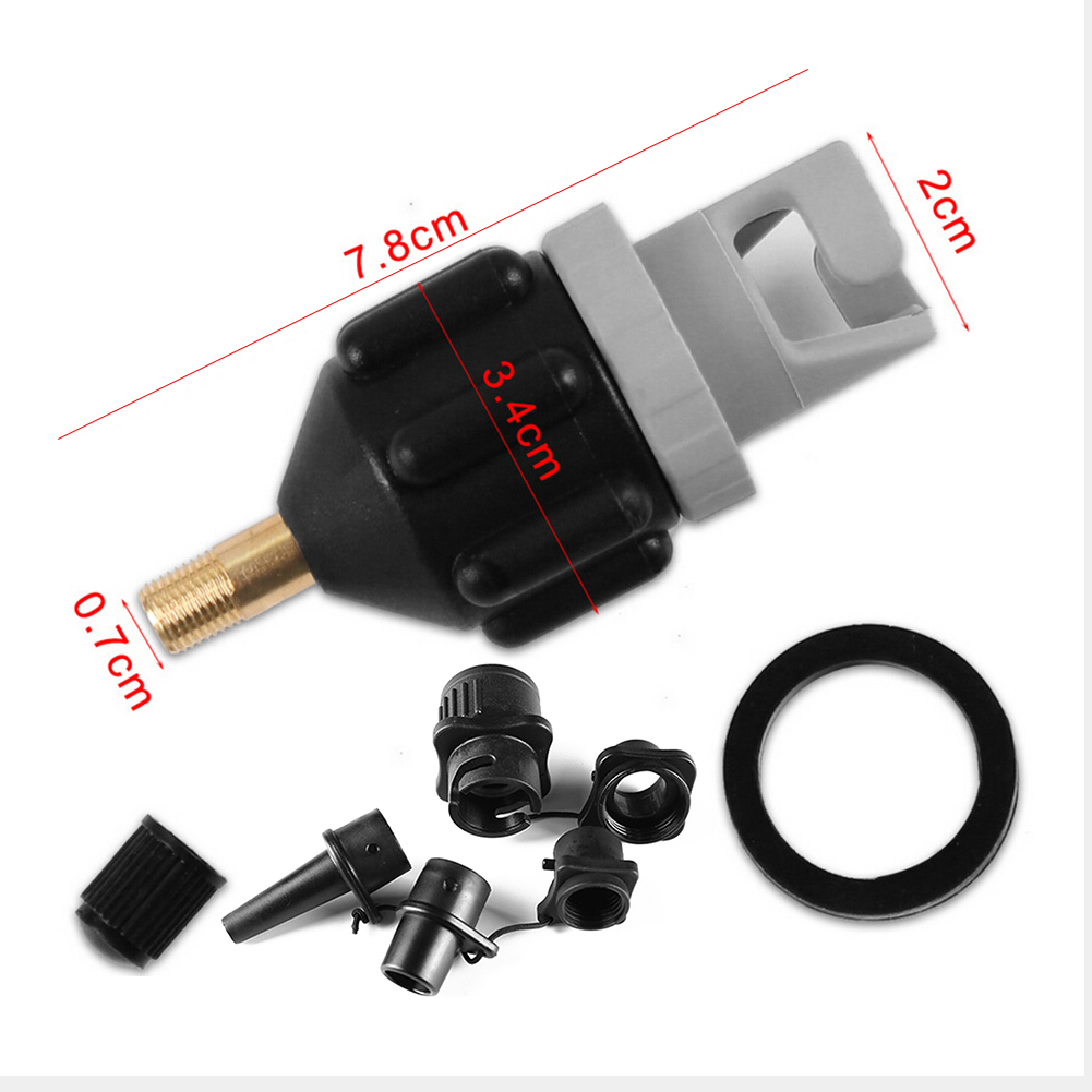 Air Valve Adaptor for SUP Boar – обзор и цена Fishing Boat Paddle