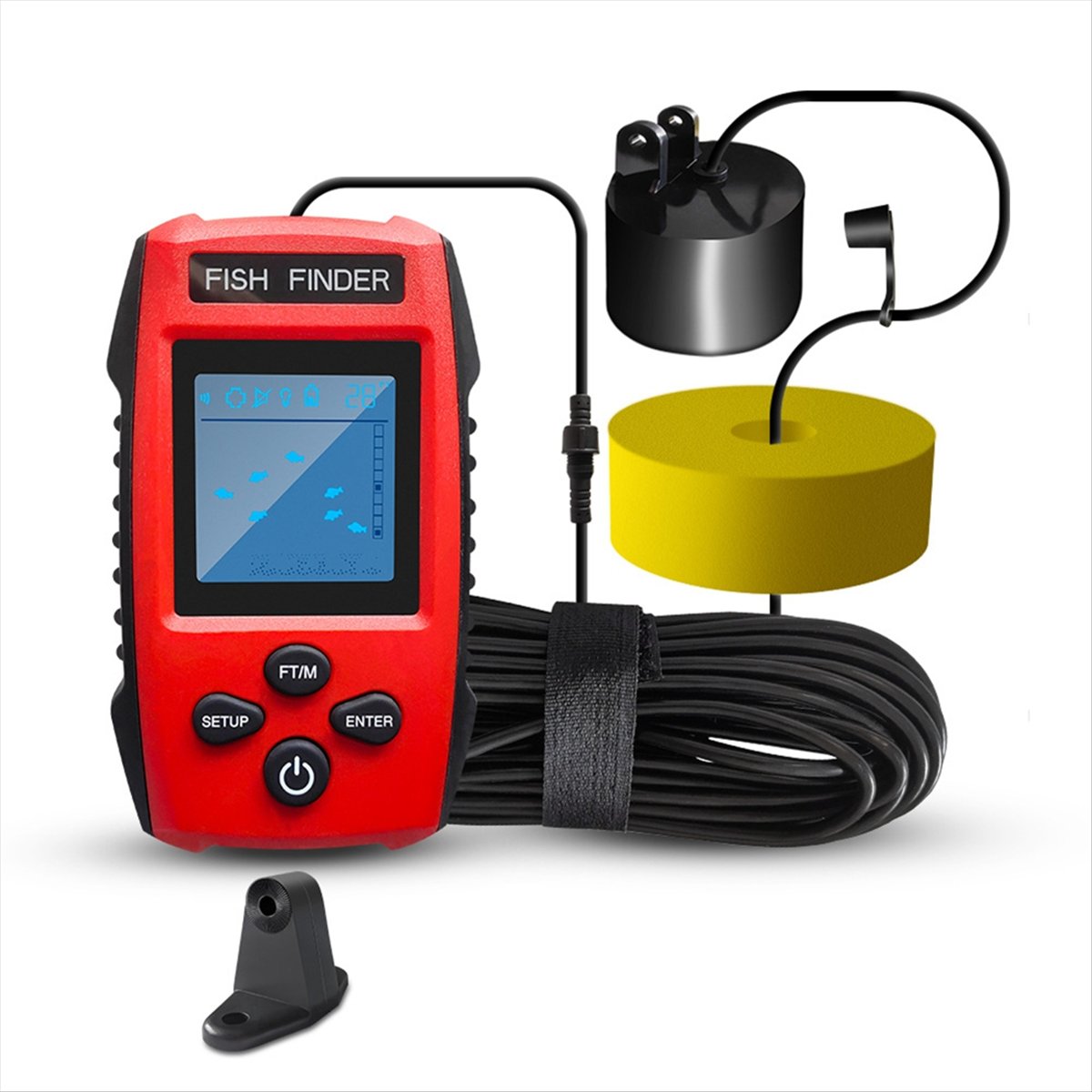 Color LCD Fish Finder Wired So – обзор и цена Fishing Boat Depth Finder