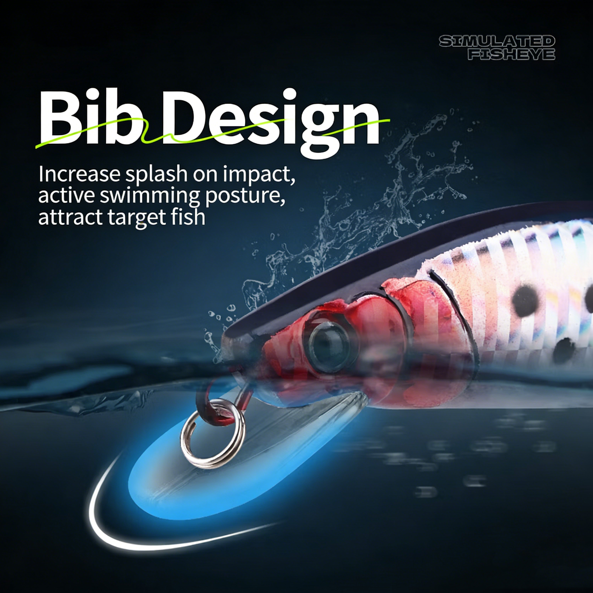 Simulated Fishing Lures Bait E – обзор и цена Fishing Boat Navigation Light