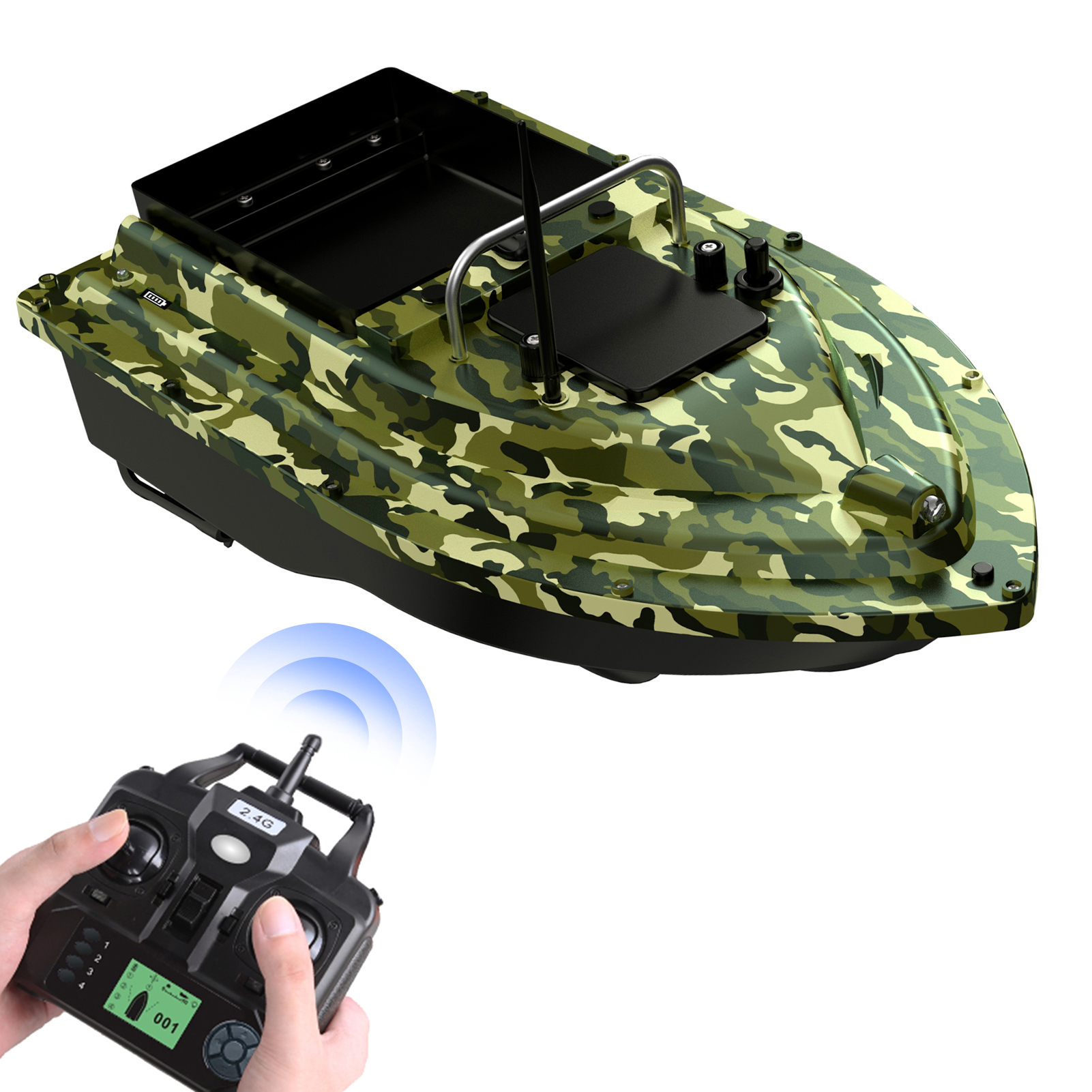 D16E GPS Fishing Bait Boat wit – обзор и цена Fishing Boat Gps