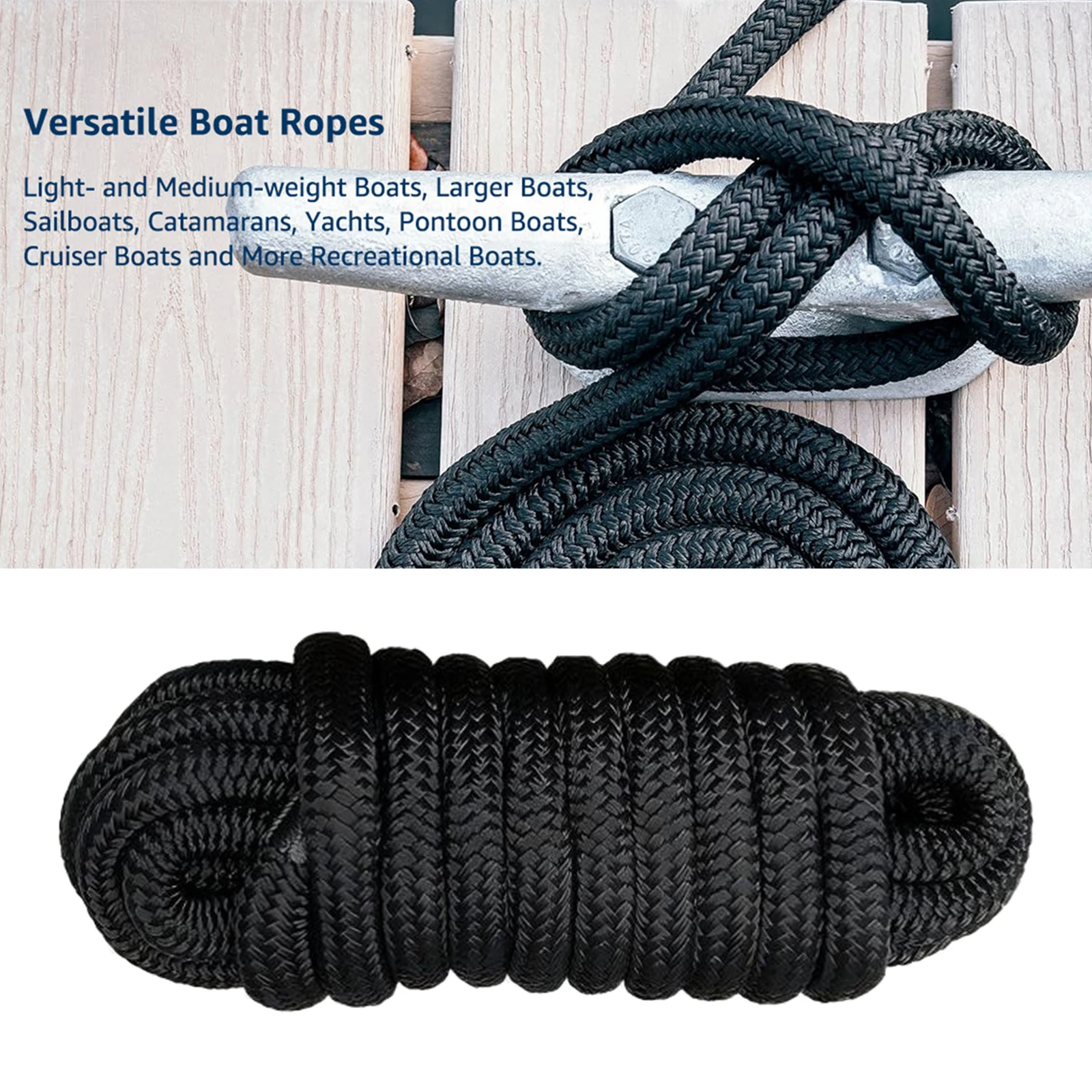 Marine Dock Rope Nylon Docking – обзор и цена Fishing Boat Paddle