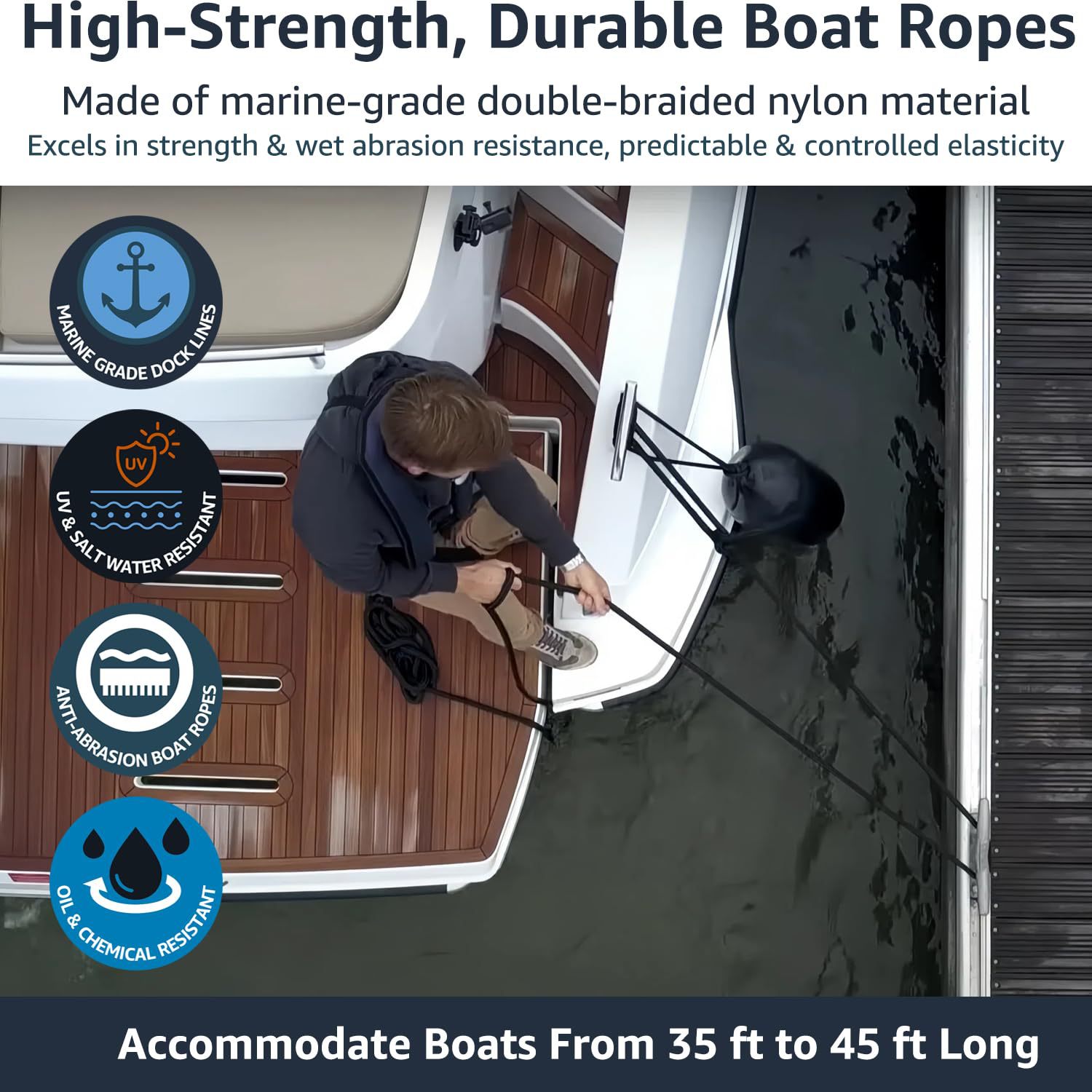 Marine Dock Rope Nylon Docking – обзор и цена Fishing Boat Paddle
