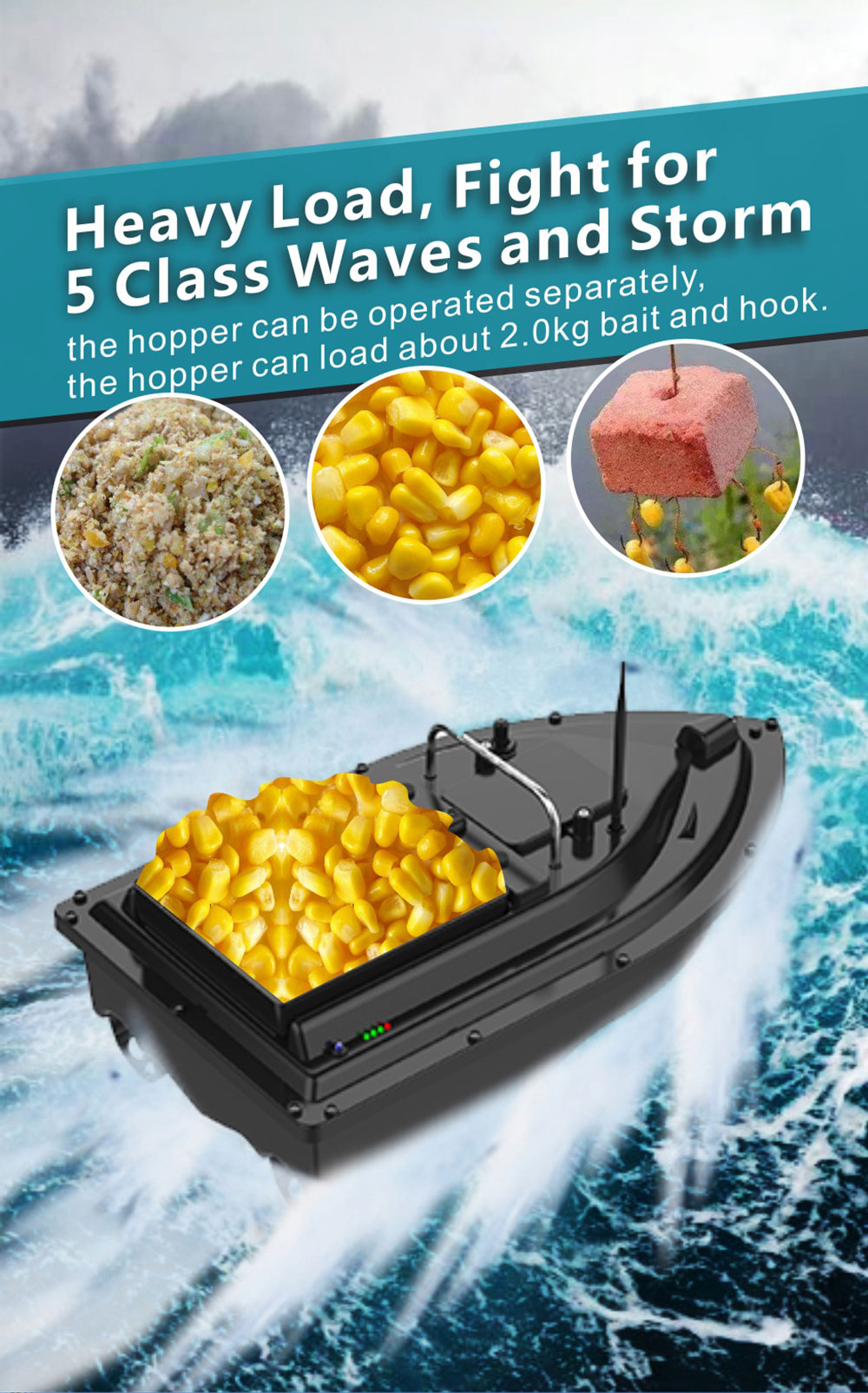 Bait Boat With GPS Positioning – обзор и цена Fishing Boat Gps