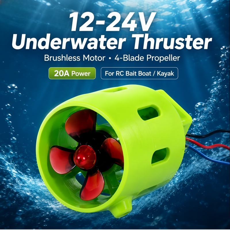 12-24V 20A Brushless Underwate – обзор и цена Fishing Boat Oar