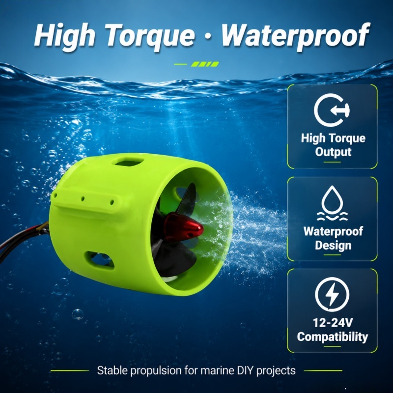 12-24V 20A Brushless Underwate – обзор и цена Fishing Boat Oar