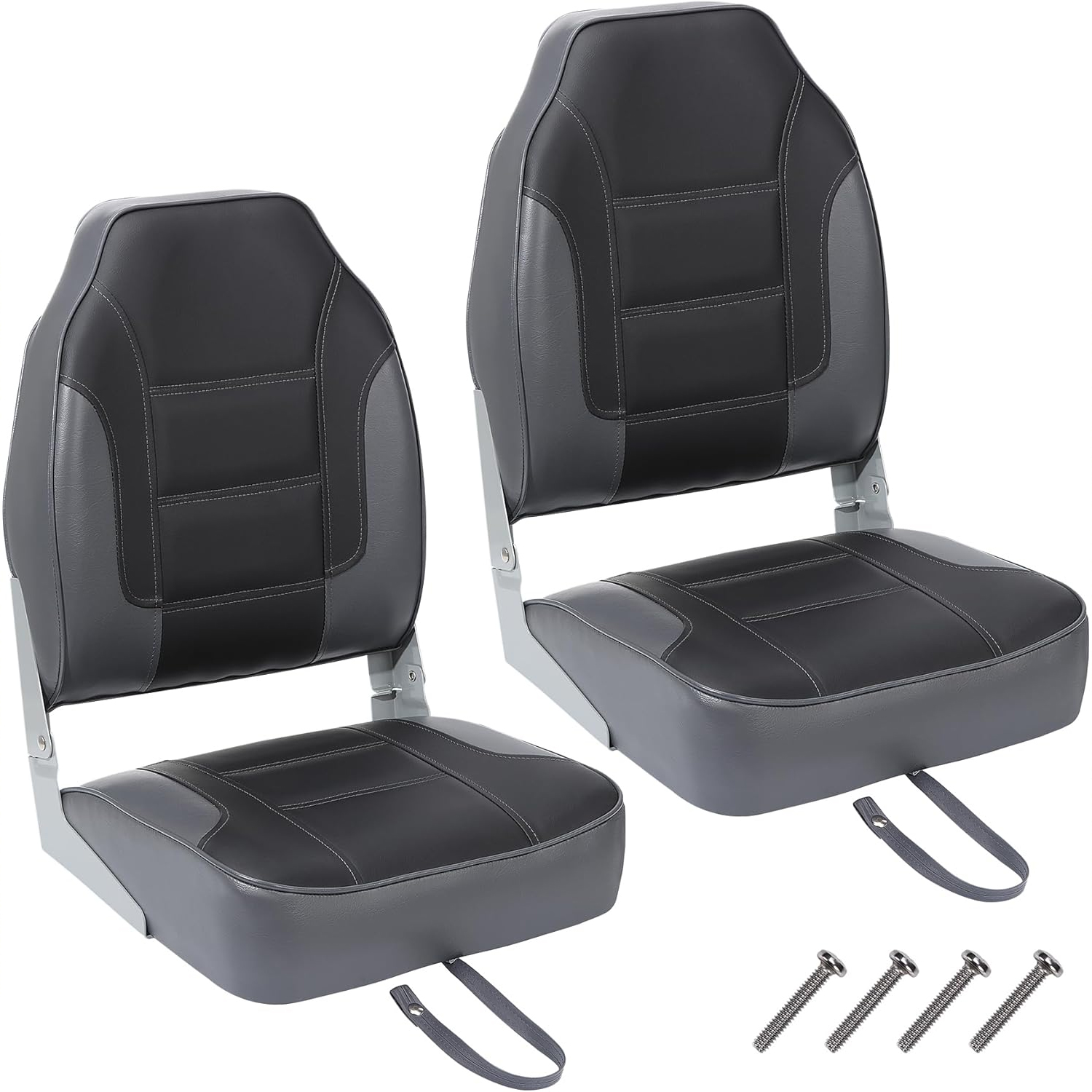 2 Pack Folding Boat Seats, Hig – обзор и цена Fishing Boat Seat