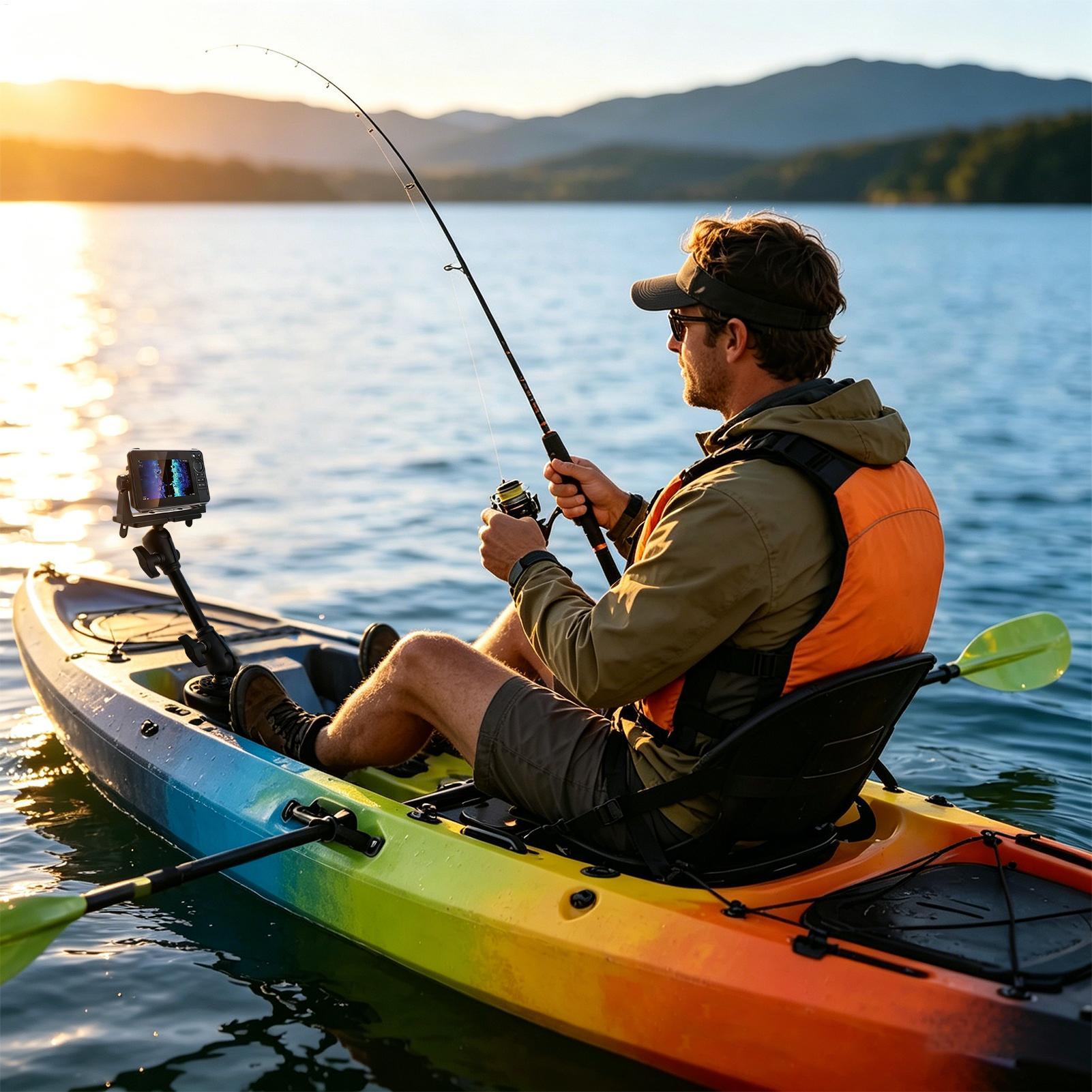 Kayak Transducer Mount 360 Deg – обзор и цена Fishing Boat Depth Finder
