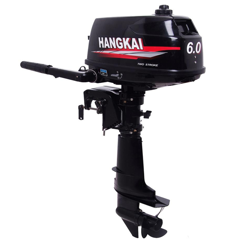 Hangkai 6Hp 2 Stroke Fishing B – обзор и цена Fishing Boat Outboard Motor