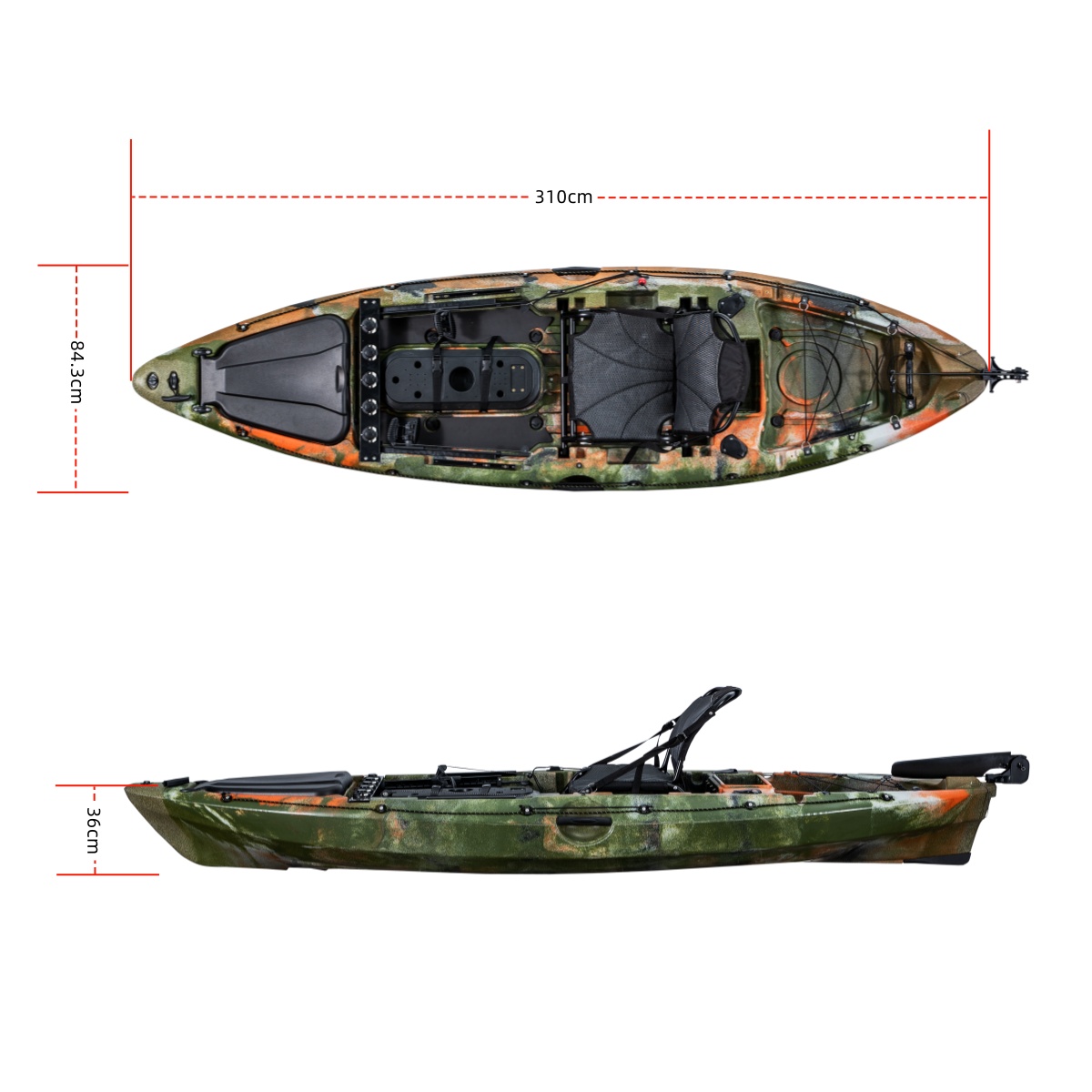 First-class Single Fishing Kay – обзор и цена Fishing Boat Seat