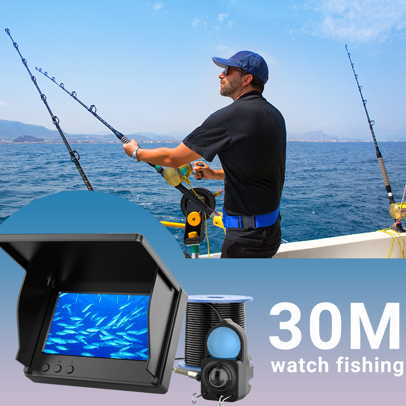 IP68 Waterproof Underwater Fis – обзор и цена Fishing Boat Depth Finder