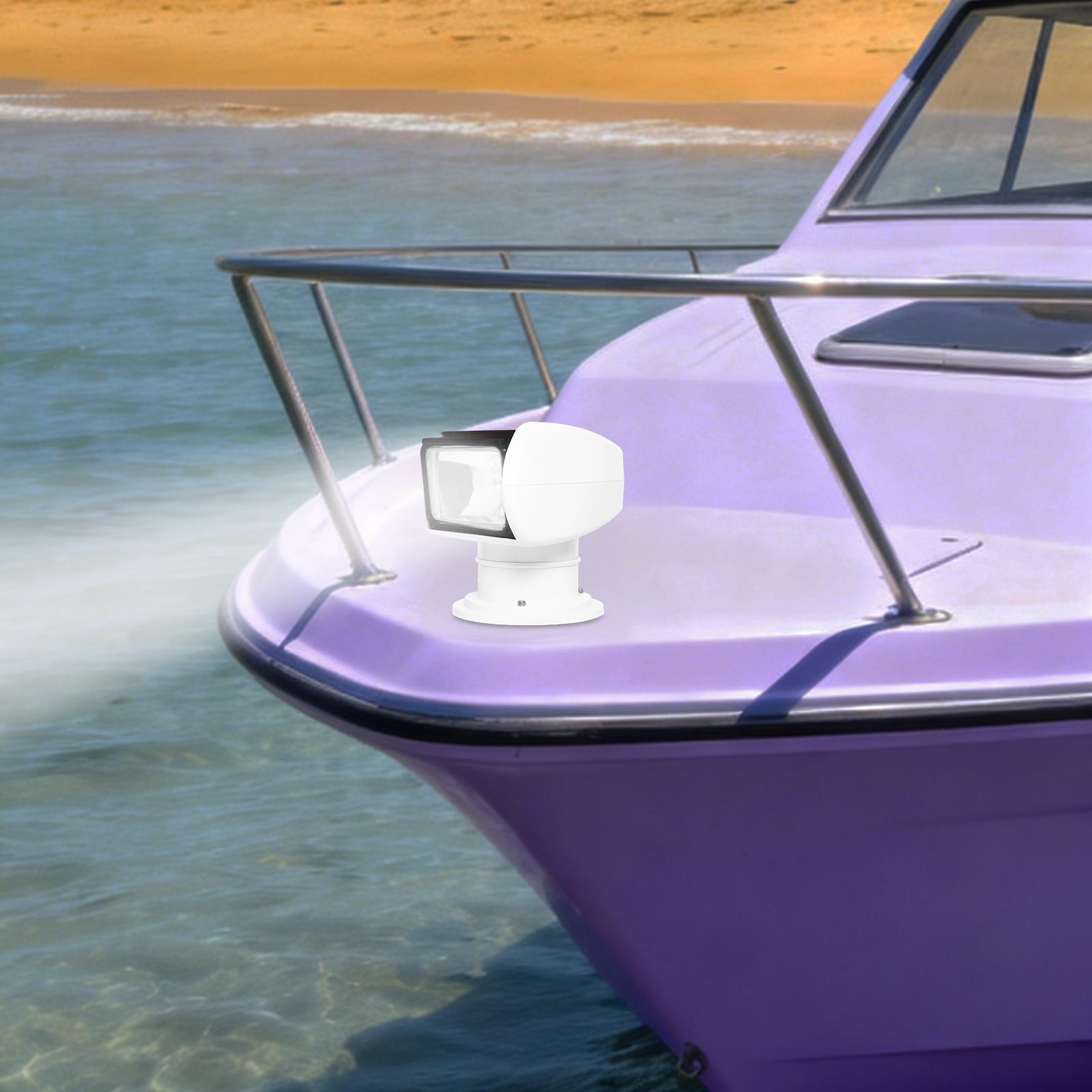 12V 100W Marine Spotlight Boat – обзор и цена Fishing Boat Navigation Light