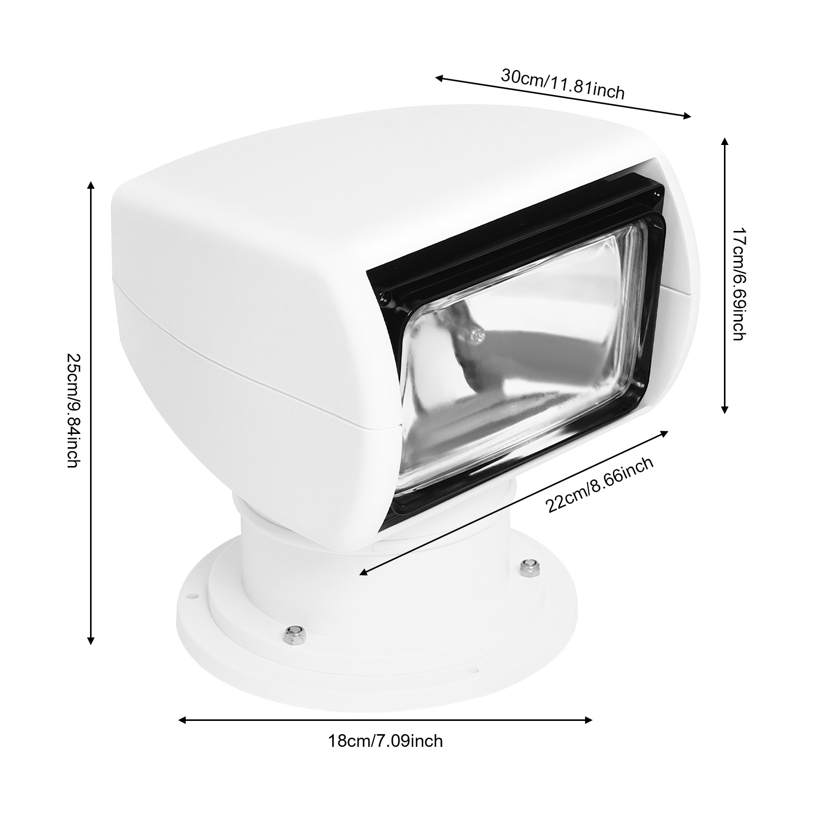 12V 100W Marine Spotlight Boat – обзор и цена Fishing Boat Navigation Light