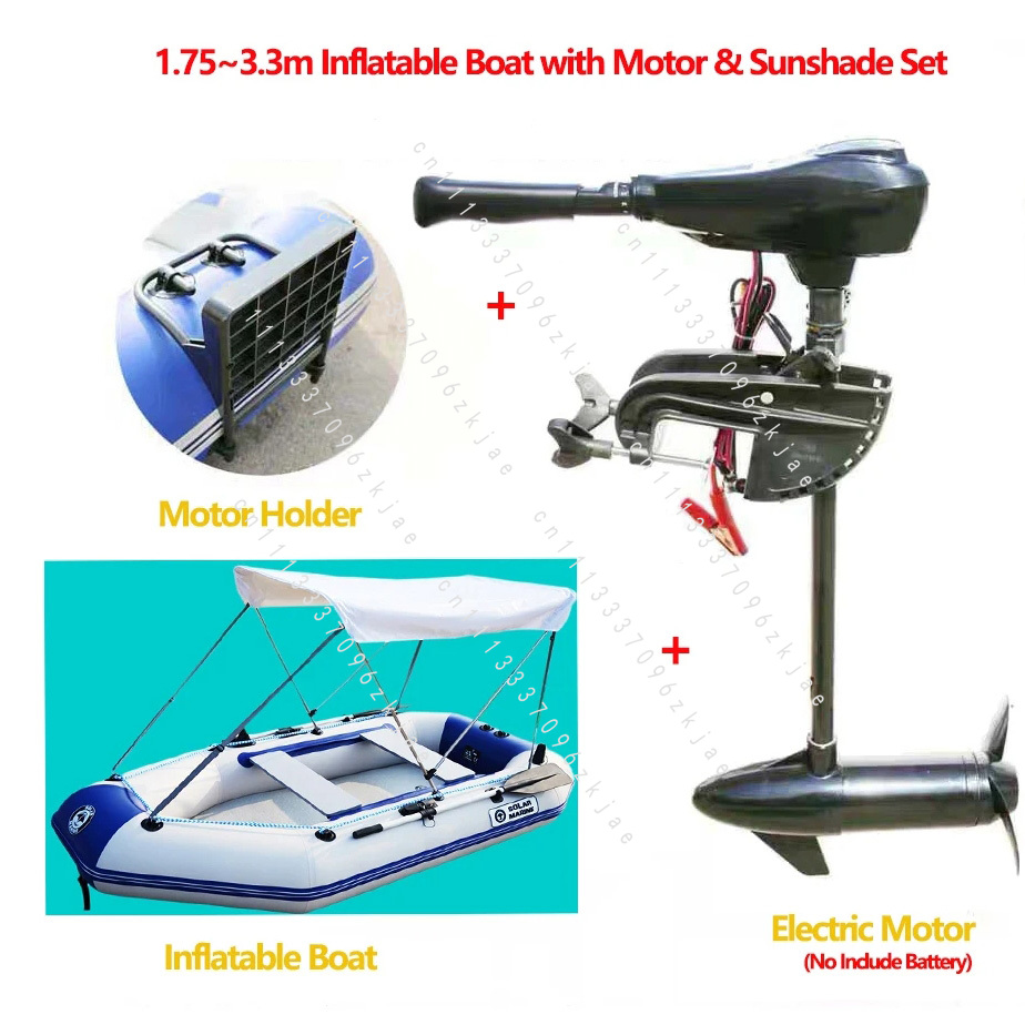1.75~3.3m Inflatable Boat with – обзор и цена Fishing Boat Trailer