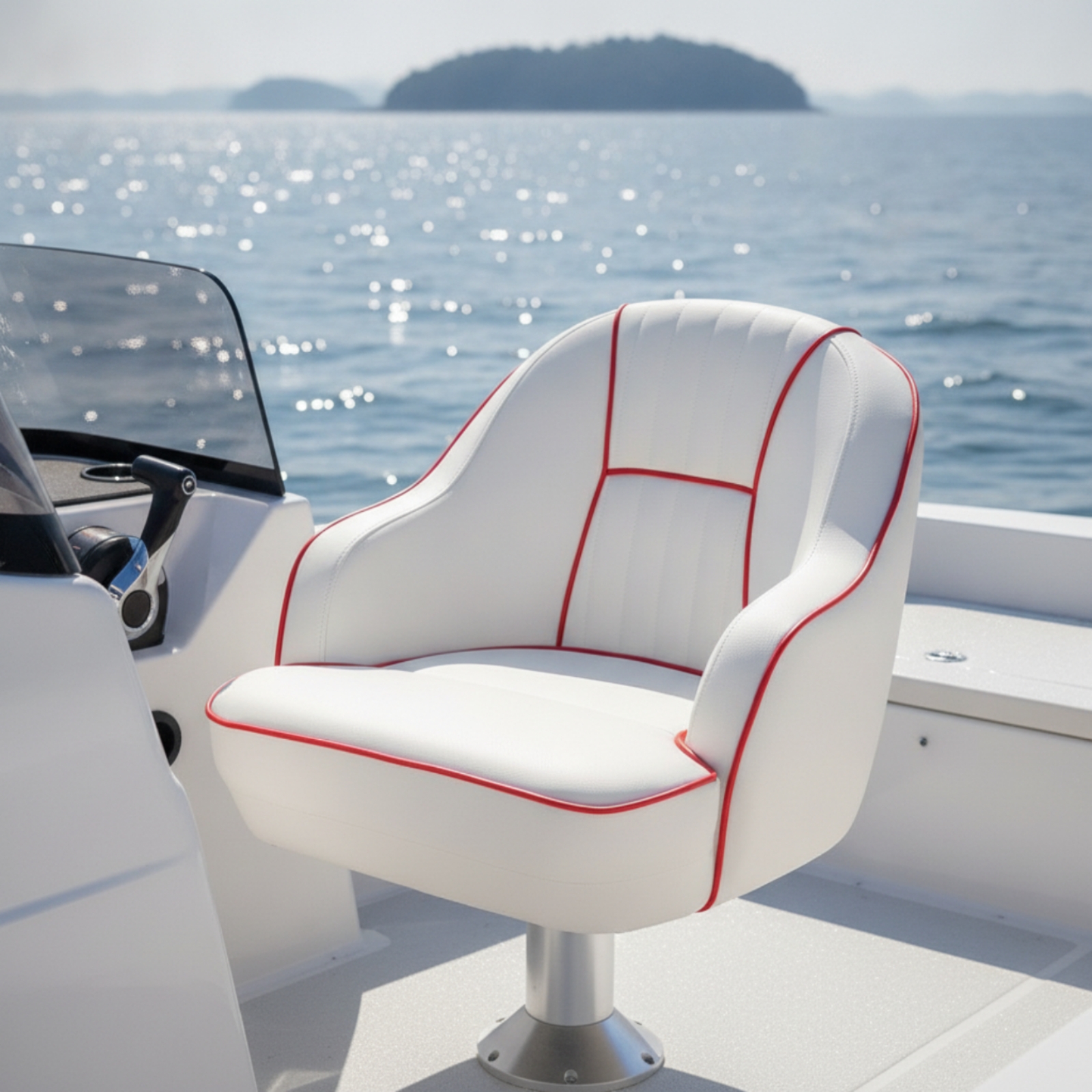 Pilot's Boat Seat Contoured He – обзор и цена Fishing Boat Seat