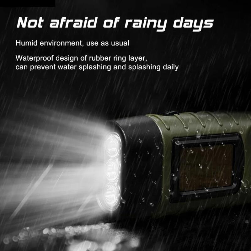 Hand Crank Solar Powered Recha – обзор и цена Fishing Boat Navigation Light